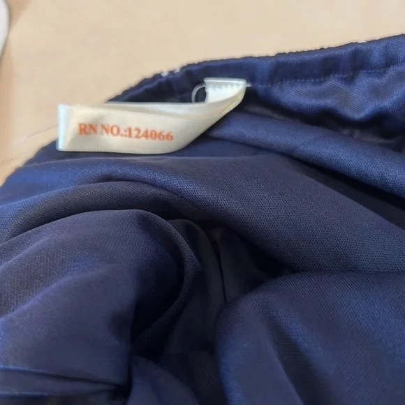 Shoreline. Jumpsuit. Blue/White Stripe. Size L. - Picture 8 of 11